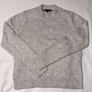 Banana Republic light gray sweater